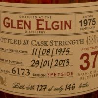 (現貨) ALFRED BARNARD Glen Elgin 1975 37 years Single Cask 格蘭愛琴 1975 37年 單桶原酒 (700ml 48.5%)