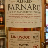 ALFRED BARNARD Linkwood 1984 30 years Single Cask 林肯伍德 1984 30年 單桶原酒 (700ml 54.5%)