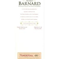 (現貨) ALFRED BARNARD Tomintoul 1967 45 years Single Cask 都明多 1967 45年 單桶原酒 (700ml 48.2%)