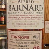 ALFRED BARNARD Tormore 1984 29 years Single Cask 托摩爾 1984 29年 單桶原酒 (700ml 58.2%)