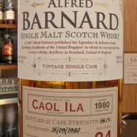 ALFRED BARNARD Caol Ila 1980 34 years Single Cask 卡爾里拉 1980 34年 單桶原酒 (700ml 58.1%)