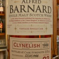 (現貨) ALFRED BARNARD Clynelish 1988 23 years Single Cask 克萊力士 1988 23年 單桶原酒 (700ml 56.5%)