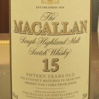 (現貨) MACALLAN 15 years 麥卡倫 15年 絕版圓瓶 (750ml 43%)