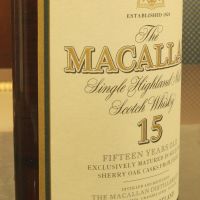 (現貨) MACALLAN 15 years 麥卡倫 15年 絕版圓瓶 (750ml 43%)