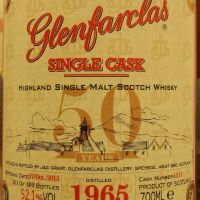 (現貨) Glenfarclas 1965 50 years Single Cask 格蘭花格 1965 50年 單桶 (700ml 52.1%)
