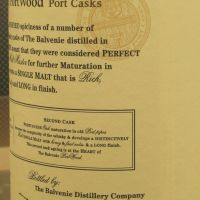 The BALVENIE 1993 PortWood 百富 1993 單一純麥威士忌 (700ml 40%)