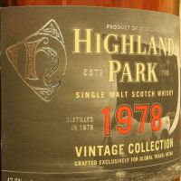 Highland Park 1978 Vintage Collection 高原騎士 年份系列 1978 (700ml 47.8%)