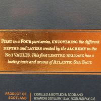 (現貨) Bowmore Vault Edition Atlantic Sea Salt 波摩 窖藏系列 第一版 (700ml 51.5%)