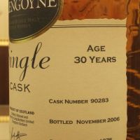 (現貨) Glengoyne 1976 30 years Single Cask 格蘭哥尼 1976 30年 單桶原酒 (700ml 50%)