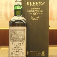 (現貨) Berrys' Finest 40 years Blended Taiwan Exclusive 老貝瑞 40年 雪莉桶 調和威士忌 台灣限定 (700ml 46%)