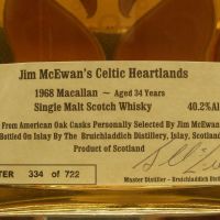 (現貨) Macallan 34 years 1968 - Jim McEwan's Celtic Heartlands 麥卡倫 34年 1968 (700ml 40.2%)