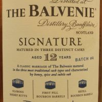 Balvenie Signature 12 Yeas Batch No. 4 百富 12年 大師簽名版 第四批次 (700ml 40%)