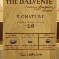 Balvenie Signature 12 Yeas Batch No. 4 百富 12年 大師簽名版 第四批次 (700ml 40%)