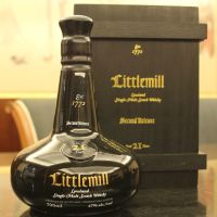 (現貨) Littlemill 21 years 2nd Release 小磨坊 21年 二版 亮光黑蒸餾器瓶 (700ml 47%)