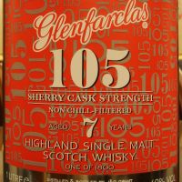 Glenfarclas 105 7 years Sherry Cask Strength 格蘭花格 7年 雪莉桶 原酒 (1000ml 60%)