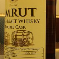 (現貨) India Amrut Double Cask Batch 2 印度 雅沐特 2010 波本雪莉雙桶  (700ml 46%)