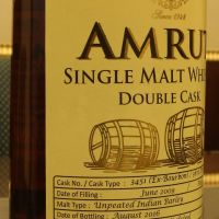 (現貨) India Amrut Double Cask Batch 2 印度 雅沐特 2010 波本雪莉雙桶  (700ml 46%)