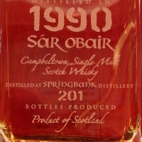 (現貨) Kingsbury Sar Obair – Springbank 1990 25 years 雲頂 1990 25年 水晶瓶 (700ml 53.3%)