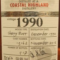 Chieftain's - Clynelish 1990 老酋長 80週年紀念款 雪莉桶原酒 (700ml 59.8%)