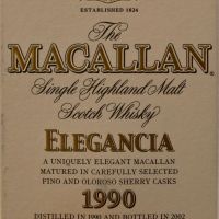 Macallan Elegancia 1990 12 years 麥卡倫 Elegancia 1990 12年 (1000ml 40%)