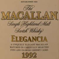 (現貨) Macallan Elegancia 1992 12 years 麥卡倫 Elegancia 1992 12年 (1000ml 40%)