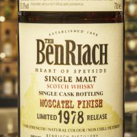 BenRiach 1978 30 years Moscatel Finish 班瑞克 1978 30年 麝香葡萄酒桶 (700ml 50%)