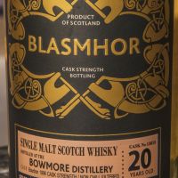(現貨) Blasmhor – Bowmore 1996 20 Years Cask Strength 威仕摩 – 波摩 1996 20年 單桶原酒 (700ml 53.5%)