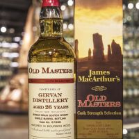 (現貨) Old Masters – Girvan 1988 26 years 麥大師 – 格文 1988 26年 單一穀物 原酒 (700ml 59.8%)