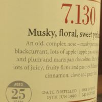 SMWS 7.130 Longmorn 25 years 朗摩 單桶原酒 25年 蘇格蘭威士忌協會 (700ml 55.1%)