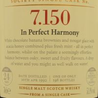 (現貨) SMWS 7.150 Longmorn 24 years 朗摩 單桶原酒 24年 蘇格蘭威士忌協會 (700ml 51.1%)