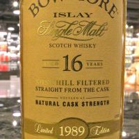 (現貨) Bowmore 1989 16 Years Bourbon Cask Strength 波摩 1989 16年 波本桶 原酒 (700ml 51.8%)