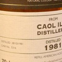 (現貨) G&M - Caol Ila 1981 34 years LMDW 60th 卡爾里拉 1981 34年 原酒 (700ml 59%)