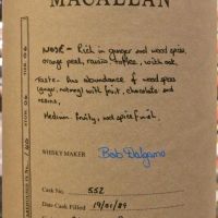 (現貨)Macallan 1989 14 years ESC 5 麥卡倫 1989 14年 原酒 卓越單桶系列 第五版 (500ml 59.2%)