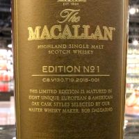 Macallan Edition No.1 麥卡倫 2015年度限量 Editon No.1 木盒版 (700ml 48%)