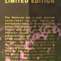 Macallan Master Of Photography Capsule Edition Ernie Button 麥卡倫 攝影大師限量版 (700ml 45.7%)