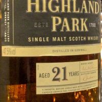 (現貨) Highland Park 21 years 高原騎士 21年 WWA年度最佳單一麥芽威士忌 (700ml 47.5%)