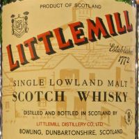 (現貨) Littlemill 8 years Single Malt Whisky 小磨坊 8年 單一麥芽威士忌 (700ml 40%) 