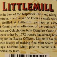 (現貨) Littlemill 8 years Single Malt Whisky 小磨坊 8年 單一麥芽威士忌 (700ml 40%) 