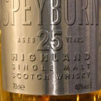 (現貨) Speyburn 25 years 詩貝奔 25年 單一麥芽威士忌 (700ml 46%)