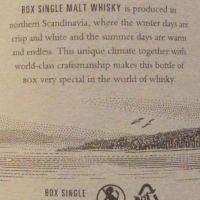 (現貨) BOX American Oak Swedish Single Malt 瑞典盒子 初次美國橡木桶 (500ml 50.8%)