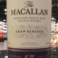 (現貨) Macallan 15 years Gran Reserva 麥卡倫 15年 紫鑽 2017歐洲限定 (700ml 43%)