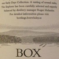 (現貨) BOX Early Days Collection - The Explorer 瑞典盒子 初心系列 第三版 (500ml 48.3%)