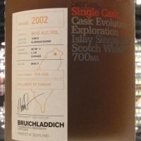 BRUICHLADDICH 2002 Exclusive to Taiwan 布萊迪 2002 雪莉單桶 台灣限定版 (700ml 60.4%)