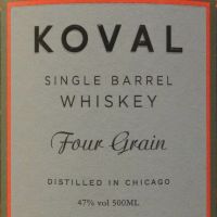 Koval Four Grain Single Barrel Whiskey 科沃 四重奏 美國威士忌 (500ml 47%)