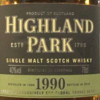 (現貨) Highland Park 1990 Bottled 2010 高原騎士 1990 - 2010裝瓶 (700ml 40%)