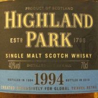 (現貨) Highland Park 1994 Bottled 2010 高原騎士 1994 - 2010裝瓶 (700ml 40%)