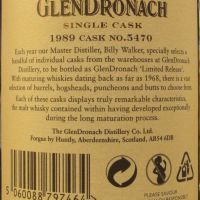 GLENDRONACH 1989 23 years PX Sherry 格蘭多納 1989 23年 雪莉桶 單桶 (700ml 49.2%)