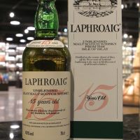 (現貨) LAPHROAIG 15 Years Old Unblended 拉佛格15年 旋蓋舊版 鐵盒 (750ml 40%)