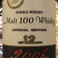 (現貨) Nikka Malt 100 Whisky 12 Years 2006 特別版 12年 2006裝瓶 (500ml 40%)