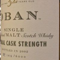 (現貨) Oban 1969 32 years  歐本 1969 32年 原酒 (700ml 55.1%)